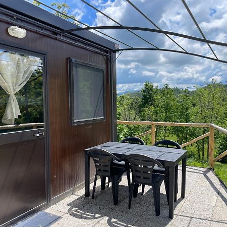 I Falchi Pellegrini - Bungalow E Tenda Monzuno Exterior foto