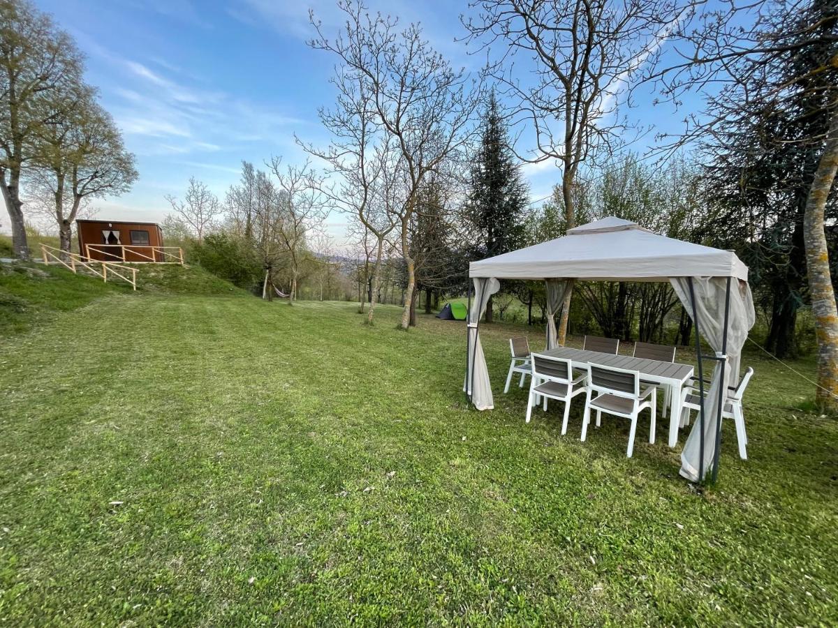 I Falchi Pellegrini - Bungalow E Tenda Monzuno Exterior foto