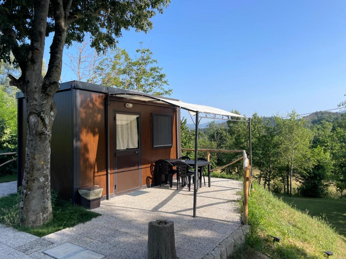 I Falchi Pellegrini - Bungalow E Tenda Monzuno Exterior foto